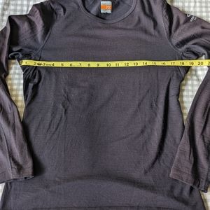 Icebreaker Wool Base Layer Long Sleeve Women's Large